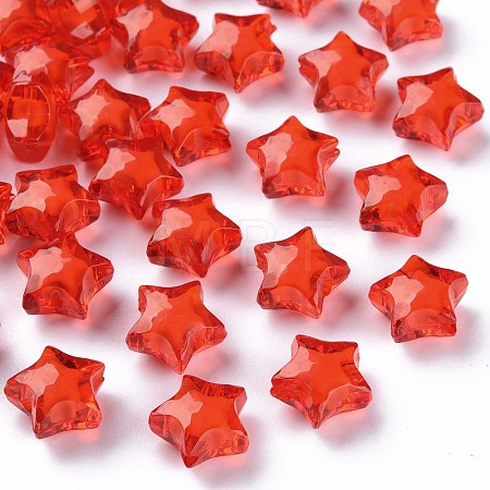 Transparent Acrylic Beads TACR-S152-02A-712-1