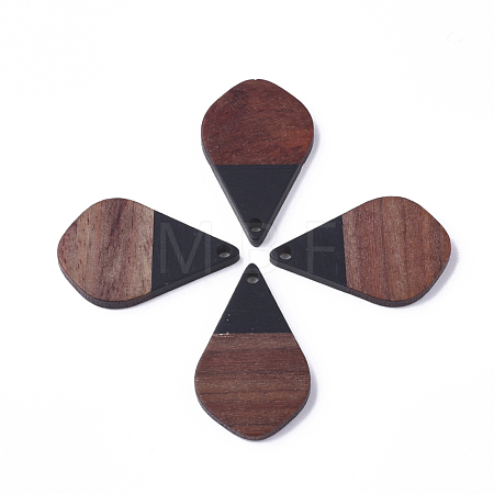 Resin & Walnut Wood Pendants RESI-S358-23A-1