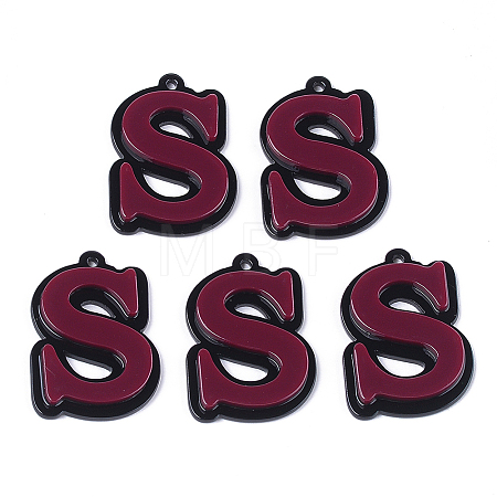 Cellulose Acetate(Resin) Pendants KY-S158-41S-A-1