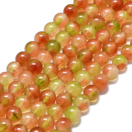 Natural Malaysia Jade Beads Strands G-L645-C01-4mm-25-1