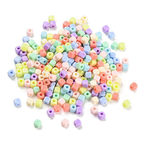 Opaque Acrylic Beads MACR-M035-07-1