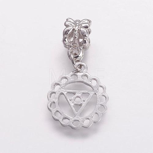 Alloy European Dangle Charms PALLOY-E436-B01-P-1