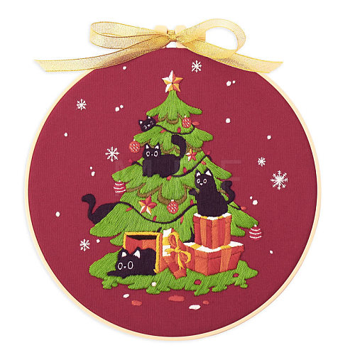 Christmas Pattern DIY Embroidery Kit PW-WGF25D6-03-1