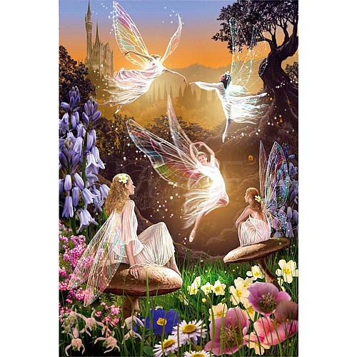 DIY Fairy Tale Theme Diamond Painting Kits DIAM-PW0004-098A-1