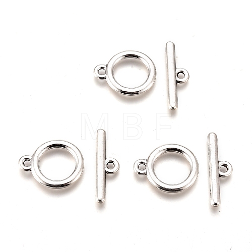 Tibetan Style Alloy Toggle Clasps PALLOY-F277-19S-RS-1