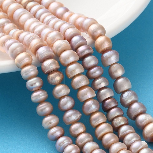 Natural Cultured Freshwater Pearl Beads Strands PEAR-I007-02N-02B-1