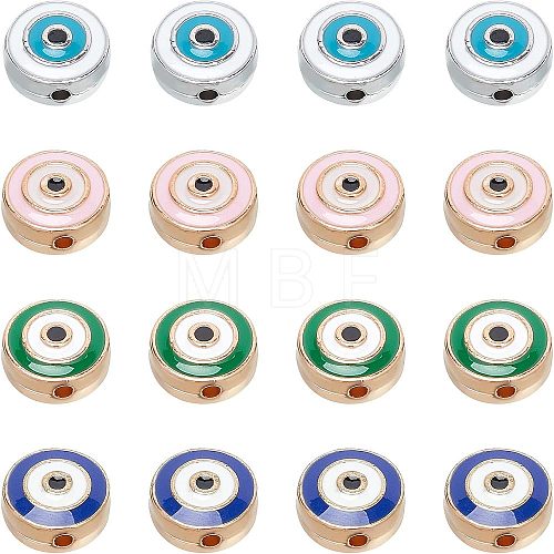  Alloy Enamel Beads ENAM-NB0001-37LG-1