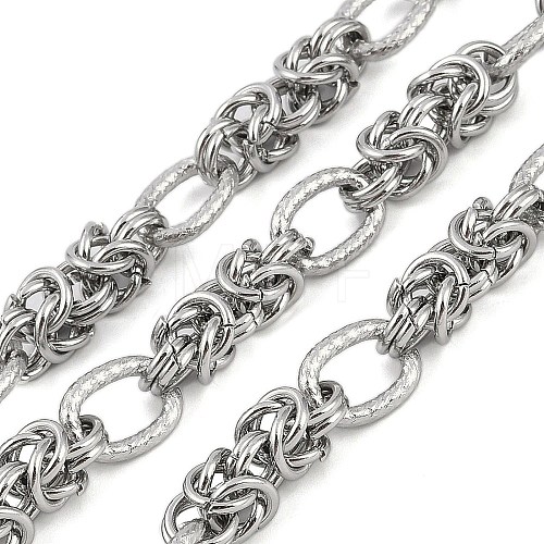 Non-Tarnish 304 Stainless Steel Link Chains CHS-A013-02P-1