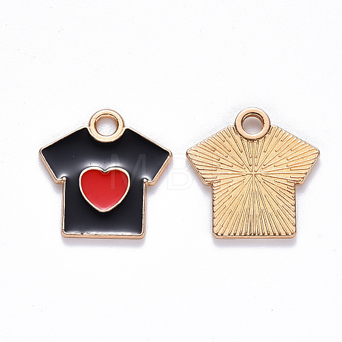 Alloy Enamel Pendants ENAM-S121-088C-1