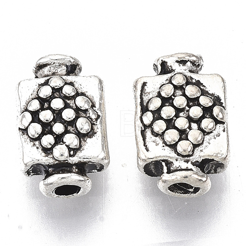 Tibetan Style Alloy Beads TIBE-R317-090AS-LF-1