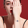 16Pcs 304 Stainless Steel Paperclip Chain Satellite Chain Bracelet Making BJEW-SP0001-32C-7
