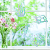 Gorgecraft Waterproof PVC Colored Laser Stained Window Film Adhesive Stickers DIY-WH0256-054-7