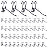 50Pcs Iron Pegboard Hooks FIND-DL0001-04-1