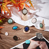 DIY Mixed Gemstone Finger Ring Making Kits DIY-SC0017-69-5