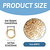 20g Brass Open Jump Rings FIND-TA0010-69B-LG-4