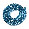 Electroplate Glass Beads Strands EGLA-A044-T3mm-A27-3