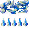 10Pcs Handmade Lampwork Beads LAMP-TADJ0001-11-1