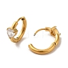 Golden 304 Stainless Steel Hoop Earrings EJEW-K271-01B-G-2