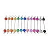 Plastic Bar Beadable for Jewelry Making DIY Crafts HJEW-D006-01-1