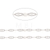 Handmade 304 Stainless Steel Dapped Chains CHS-D026-16I-P-1
