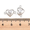 304 Stainless Steel Magnetic Clasps with Loops STAS-P452-04D-P-3