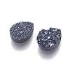 Imitation Druzy Gemstone Resin Beads RESI-L026-C-2