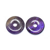 Natural Amethyst Pendants G-P415-22B-2