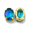 Moonlight Effect Oval Sew on Rhinestone GLAA-P055-01A-G01-2