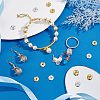 300Pcs 2 Colors Tibetan Style Alloy Wavy Spacer Beads FIND-UN0001-29-4