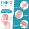 2Rolls Polyester Hot-fix Rhinestone Raw Edges Ribbon OCOR-TA0003-95D-4
