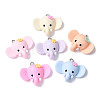 Opaque Resin Pendants RESI-V001-06-1