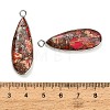 Dyed Synthetic Imperial Jasper Pendants GG-CBAA20A-06P-01-3