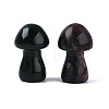 Natural Indian Agate Mushroom Display Decorations G-Q602-03E-1
