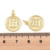Brass Pendants KK-L275-67F-G-3