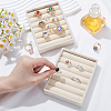6-Slot Velvet Jewelry Display Trays ODIS-SP0002-24B-01-3