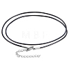 10Pcs Round Leather Cord Necklaces Making MAK-CL0001-07-1