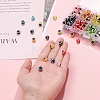 250Pcs 10 Colors Resin Beads RESI-YW0001-05-4