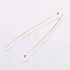Rack Plating Brass Ball Head pins LS-S-KK-E680-03-0.5x50-G-1