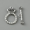 Tibetan Style Alloy Toggle Clasps FIND-CJC0012-056-1