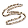 Byzantine Chain Necklace NJEW-C034-40GP-1