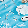 5Pcs 925 Sterling Silver Pendants STER-BBC0001-20-5