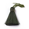 Polyester Tassel Big Pendants HJEW-K030-A-28-1