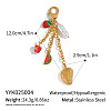 Stainless Steel Enamel Pendant Decorations HK1101-4-1