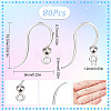80Pcs Eco-Friendly Plastic Earring Hooks STAS-SC0004-43S-2
