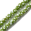 Handmade Lampwork Beads LAMP-D002-6mm-01B-1