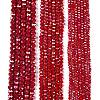 Electroplate Glass Beads Strands EGLA-A044-P6mm-B15-2