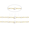 Butterfly & Round Glass Beaded Chains CHS-P016-38G-04-2