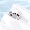 201 Stainless Steel Wide Band Finger Rings RJEW-K252-02D-P-3