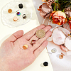 10Pcs 5 Colors 304 Stainless Steel Cuff Earrings EJEW-HS0001-09-3