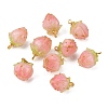 Handmade Epoxy Resin Flower Pendants X-KY-S163-103D-2